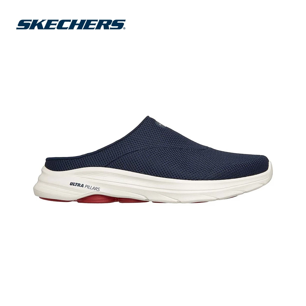 Skechers สเก็ตเชอร์ส รองเท้าผู้ชาย Men GOwalk 8 Raul Walking Shoes - 216794-NVRD Air-Cooled Goga Mat (latest)