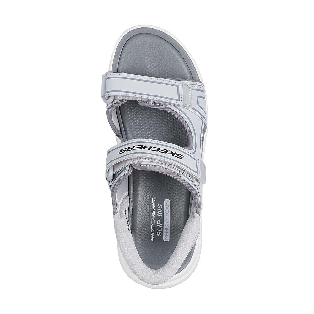 Skechers สเก็ตเชอร์ส รองเท้าแตะผู้ชาย Men Sport Bounder 2.0 Sandal Shoes - 232985-GRY (latest) — صورة 5