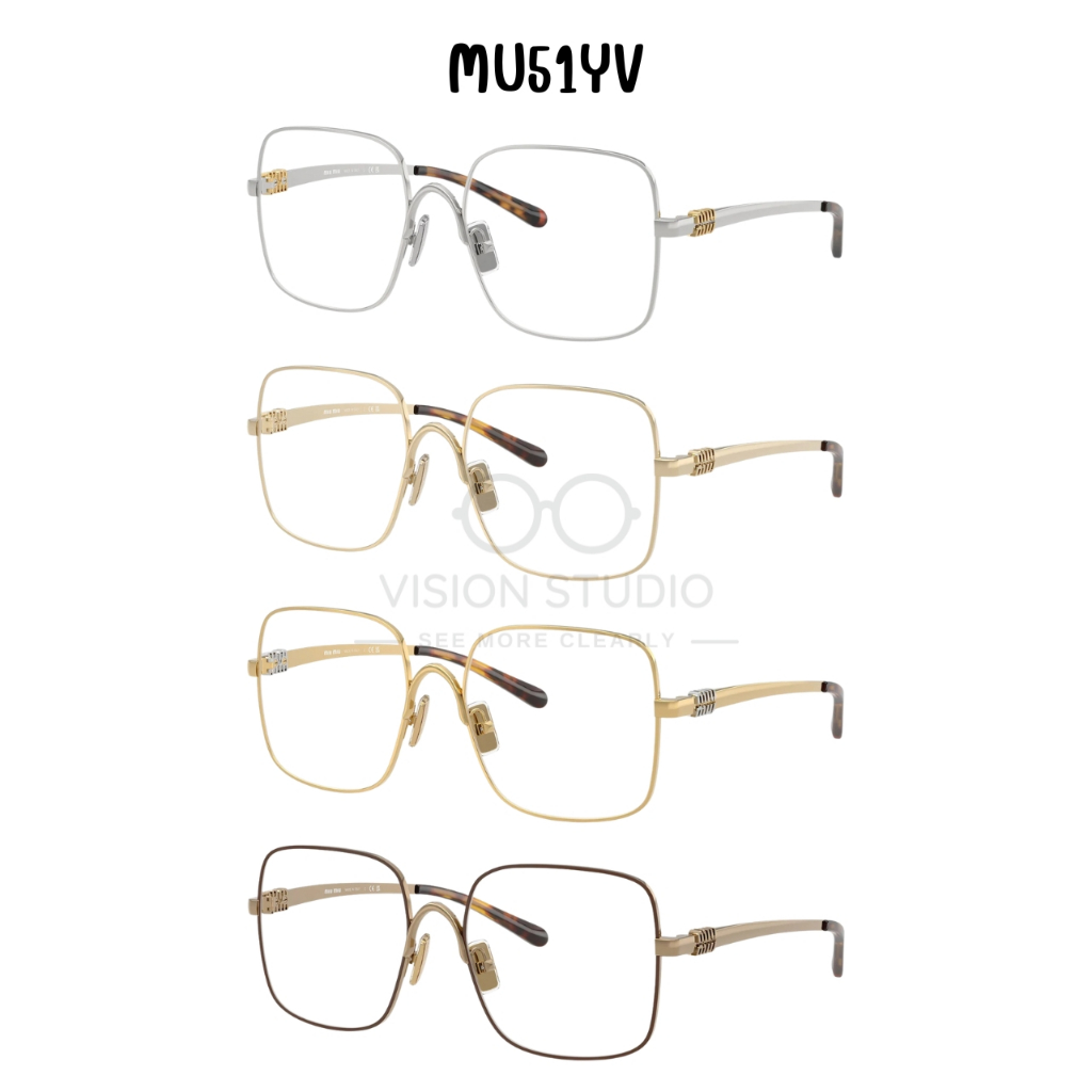 แว่นกันแดด Miu Miu MU51YV ของแท้ 100% ประกันศูนย์ไทย