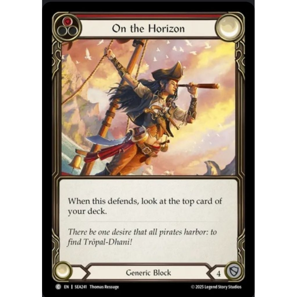 Flesh and blood:On the Horizon(Non foil)