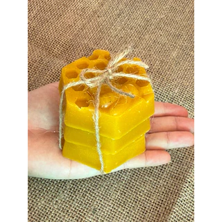 (5 แถม 1 ส่งฟรี‼️) ไขล่อผึ้งไขผึ้งขนาด 50 g |ไม่ผสมสารเจือปน ไม่แต่งสี 3 ชิ้นลดเพิ่มไขผึ้งแท้ฟาร์ม จ.เชียงราย กรองสะอาด