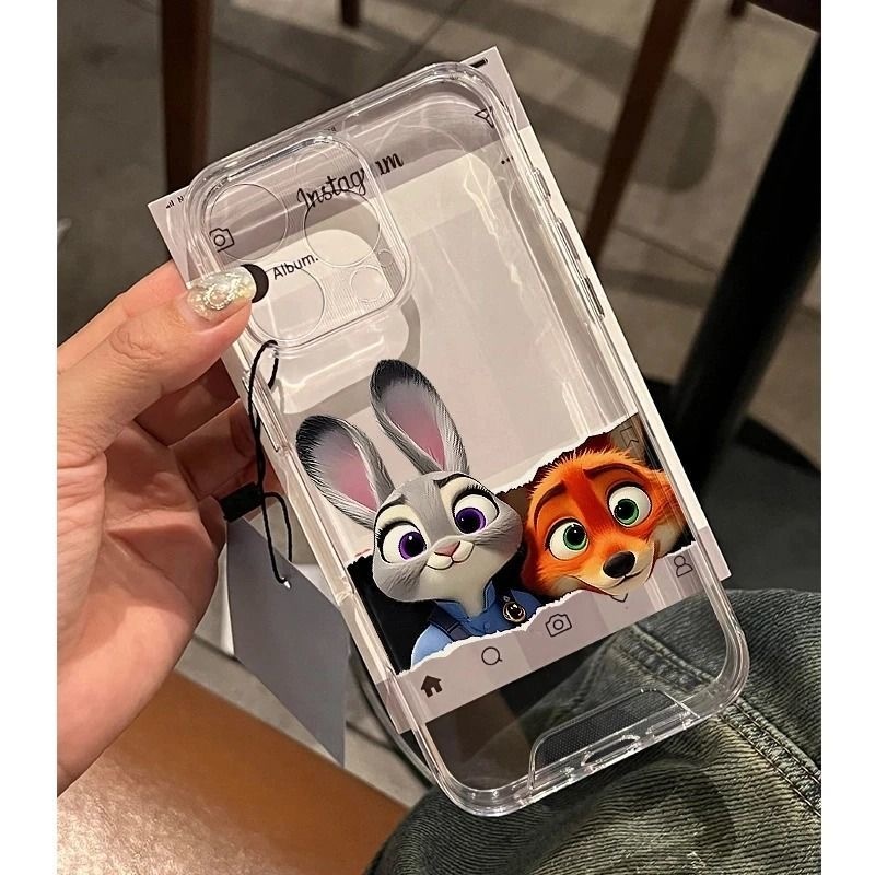 สินค้าพร้อมส่ง! เคสโทรศัพท์ฮิต Zootopia！เคส iPhone 17/16/15/14/13/12 รูปแบบคุณภาพสูง ใสงามไม่ซ้ำ – โปรปัง