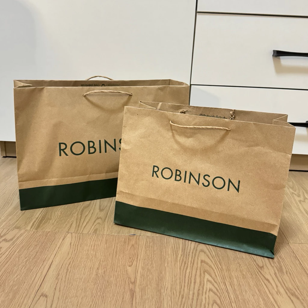 ถุงกระดาษ Robinson ถุงใหม่ ไม่ผ่านการใช้งาน