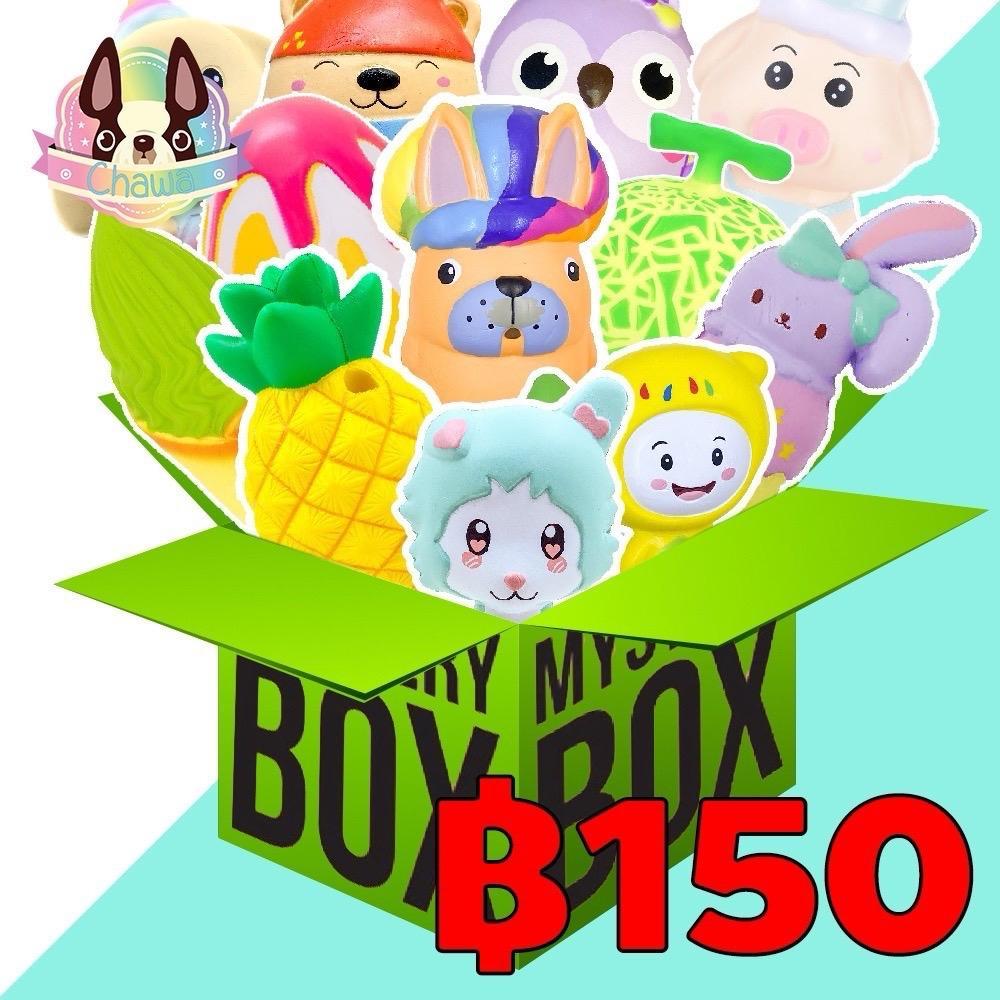 🚚พร้อมส่งจากไทย⭐🌈กล่องสุ่ม สกุชชี่ ของน่ารัก เเรร์มากๆ(คุ้มแน่นอน)