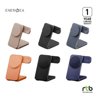 Energea MagTrio 2 (Qi2.2) / Plus (Qi2) แท่นชาร์จแม่เหล็กไร้สาย 3-in-1 Wireless Charging Stand