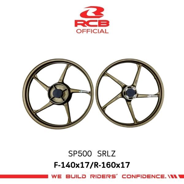 RCB SP500 SRLZ spark finn ขนาด (F)140*17/(R)160*17