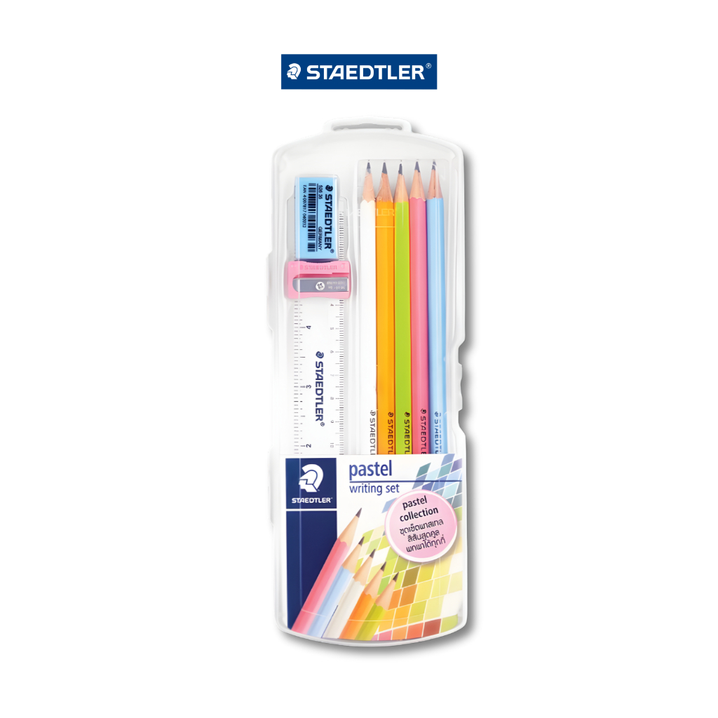 Staedtler ชุดกล่องดินสอพาสเทล 5 ชิ้น รุ่น 13243 / ชุด