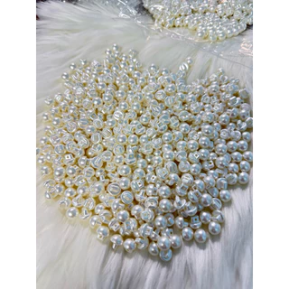 กระดุมมุก กระดุมมุกสีขาว สีครีม 10มิล 200เม็ด80บาท