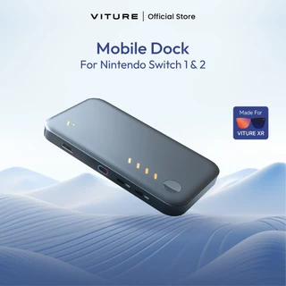 VITURE Pro Mobile Dock แบตเตอรี่ความจุ 13,000mAh ต่อแว่นได้ 2 เครื่อง รองรับNintendo1&2,PS,Xbox,PC