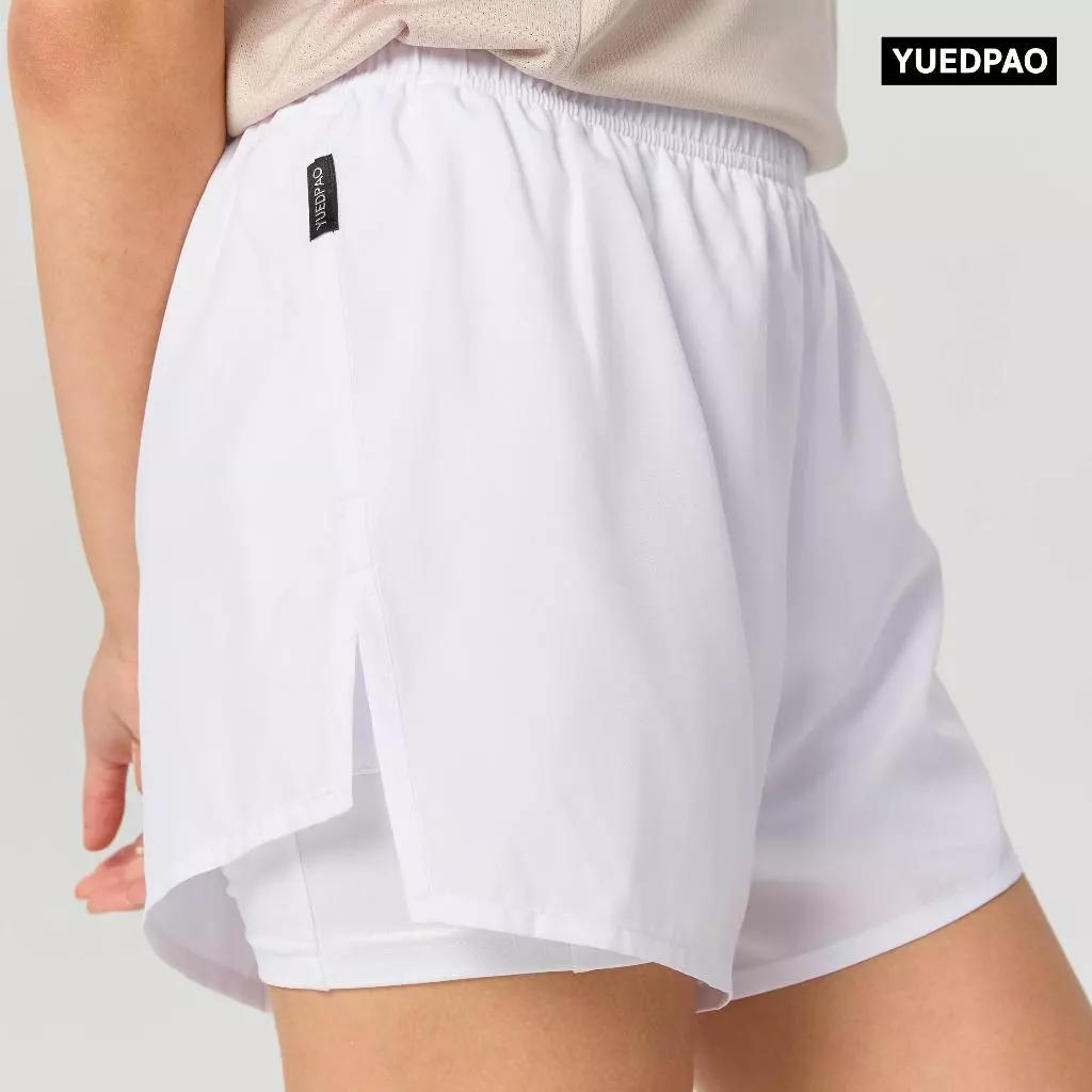 Yuedpao Sportswear - Running Shorts 2026 กางเกงออกกำลังกายขาสั้น กางเกงวิ่ง 2in1 มีซับใน พร้อมกระเป๋าด้านข้าง (12 สี) thumbnail 9