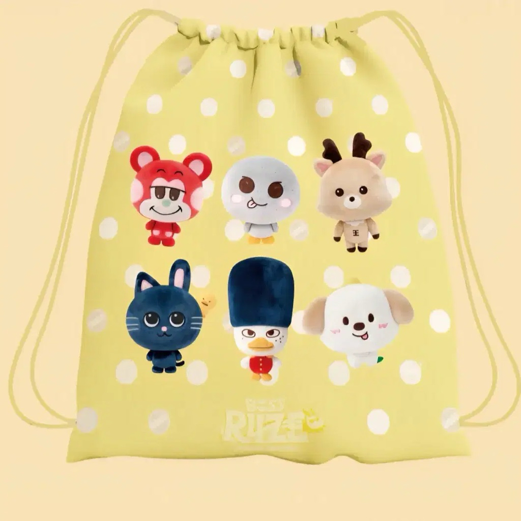 พร้อมส่ง/ส่งด่วน พวงกุญแจ Boss Riize md string bag big head doll 8cm buncheol