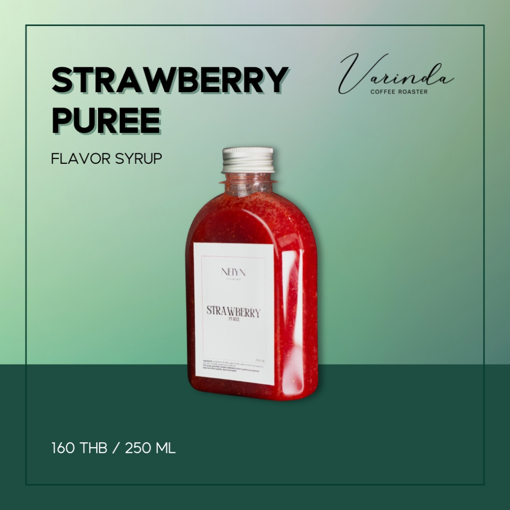 Strawberry Puree Sauce 250 ml | Neiyn