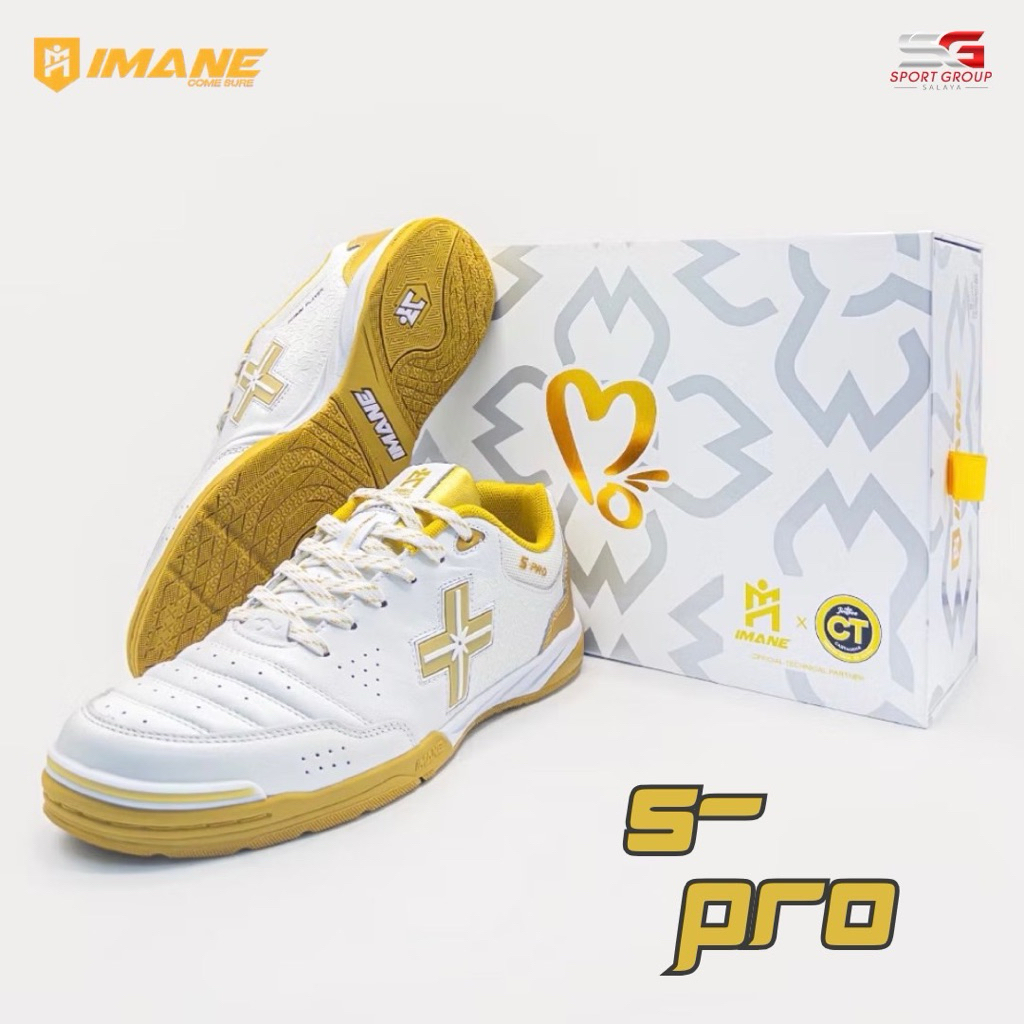 รองเท้าฟุตซอล IMANE รุ่น 5 PRO Muhammad Osamanmusa รองเท้าฟุตซอล น้ำหนักเบา สวมใส่สบาย