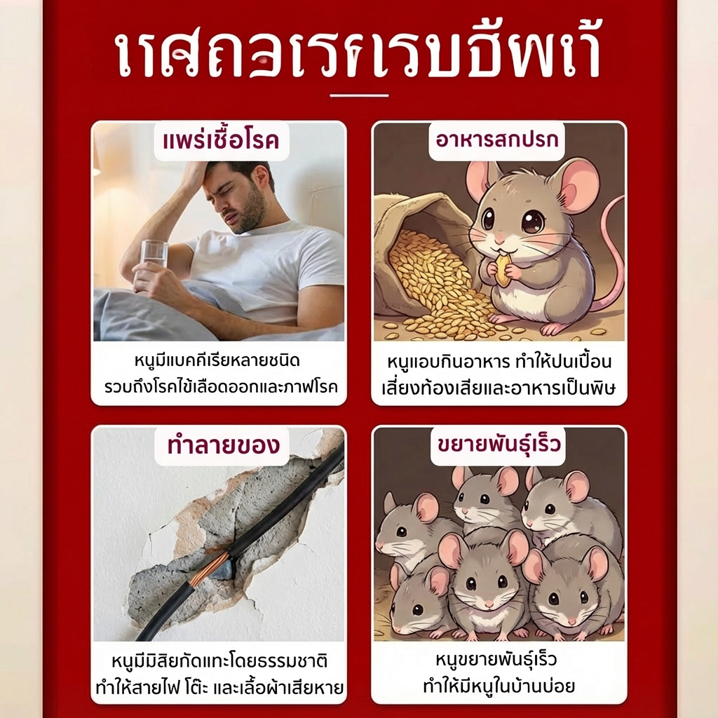 ซื้อ 1 แถม 1 TIA เจลไล่หนู ไล่หนู ยาไล่หนู ใช้งานง่าย ไล่หนูตลอด 24 ชั่วโมง ผลิตจากธรรมชาติ ปลอดภัย - รูปที่ 5