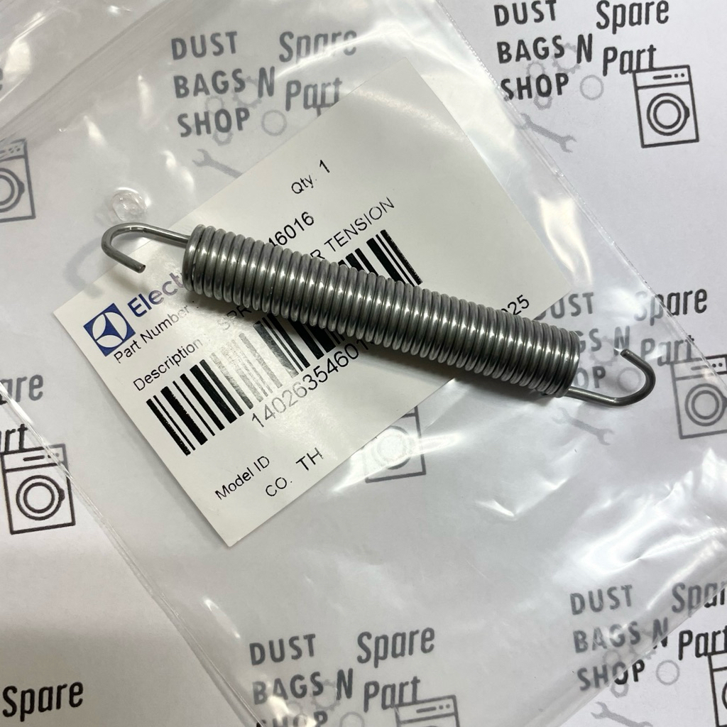 SPRING IDLER TENSION สปริงดึงมอเตอร์ เครื่องอบผ้า Electrolux ใช้กับหลายรุ่น แต่ไม่ทุกรุ่น ตรวจเช็คก่อนสั่งซื้อ