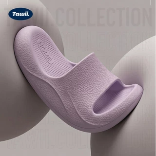 Tawii. รองเท้าแตะใส่ในบ้าน EVA รองเท้าแตะอาบน้ำนุ่มลื่นป้องกันการลื่น สไตล์ญี่ปุ่น หลายสี Unisex