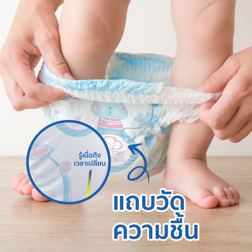 Molfix กางเกงผ้าอ้อมโมลฟิกซ์ เอ็กซ์ตร้า ดราย แพ้นส์ XXL 48 ชิ้น x3 (ยกลัง) - 5