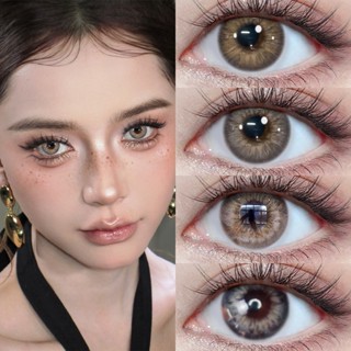 ✨【ซื้อ2คู่แถม ลิปสติก+ตลับ🐱】Midroo [COD] เลนส์สายฝอ เลนส์แฟช…