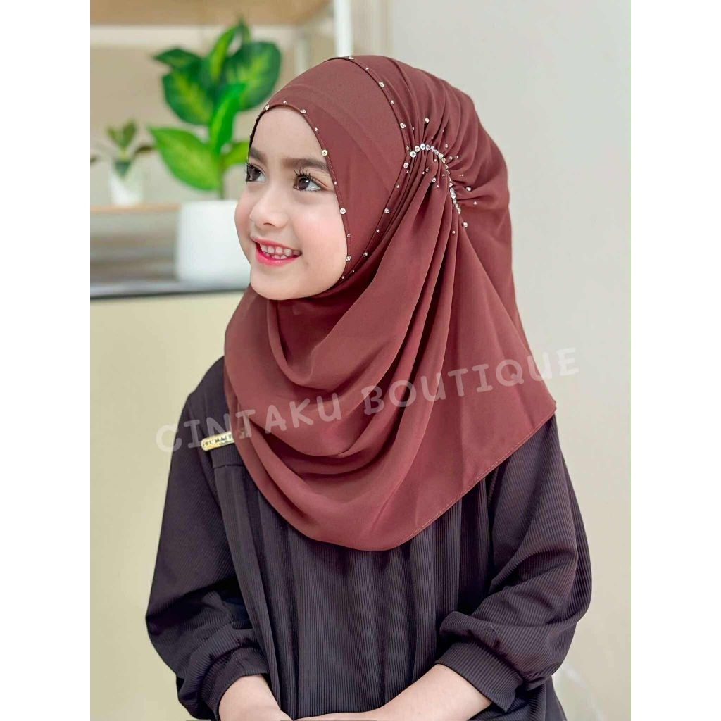 ผ้าคลุมพันสำเร็จ รายอ2026 (เด็กโต) 👑💖