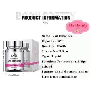 BORN PRETTY NAIL DEBONDER น้ำยาละลายกาวติดเล็บ ถอดเล็บปลอมได้รวดเร็ว