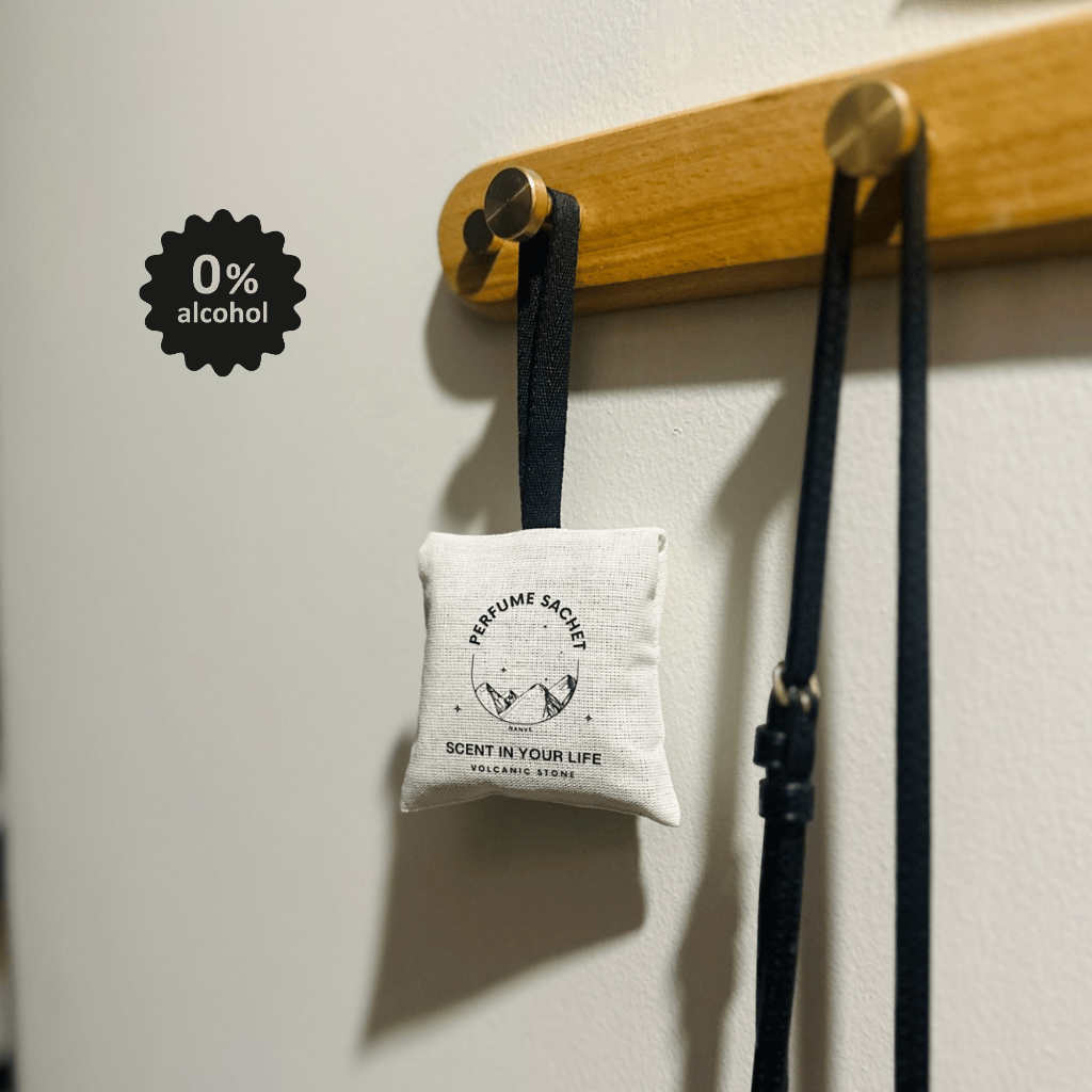 ถุงหอมปรับอากาศ หินภูเขาไฟ 30g | NANVE Perfume Sachet ไม่มีแอลกอฮอล์ สำหรับรถยนต์ ห้องน้ำ พื้นที่แคบ