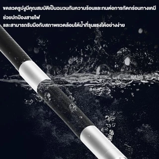 ES กล้องงูพร้อมจอ 5 นิ้ว หมุน 360องศา ขนาดกล้อง 6mm สายยาว 1m เลนส์คู่ Rotation Endoscope Inspection