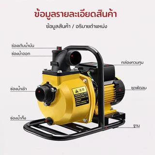 ปั๊มน้ำโซล่าเซลล์ เครื่องสูบน้ำโซล่าเซลล์ ปั๊มน้ำหอยโข่งโซล่าเซลล์600-1600W (วัตต์แท้)72Vmax DCพร้อมติดต่อ แบตเตอรี่ หร