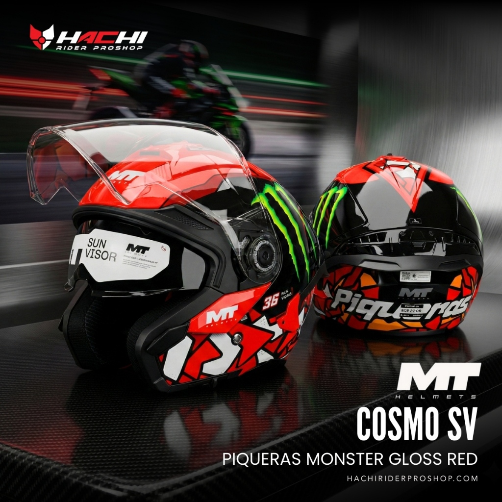 MT COSMO SV - Piqueras Monster Gloss Red