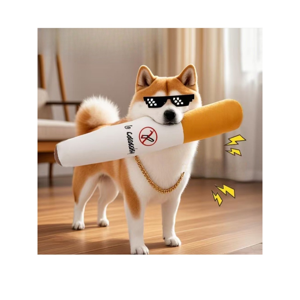 BN-1881 ของเล่นตุ๊กตาบุหรี่ cigarette dog toy ดีไซน์เท่ เล่นสนุก คลายเหงา เล่นได้มีสไตล์🔥🐶 พร้อมส่ง