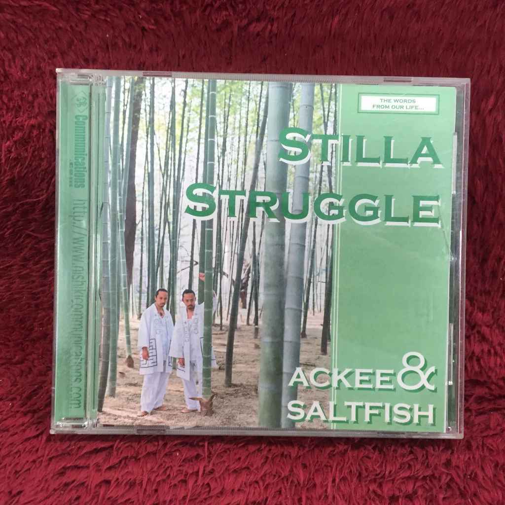 CD ACKEE & SALTFISH - Stilla Struggle สภาพตามรูปปก AA259-172