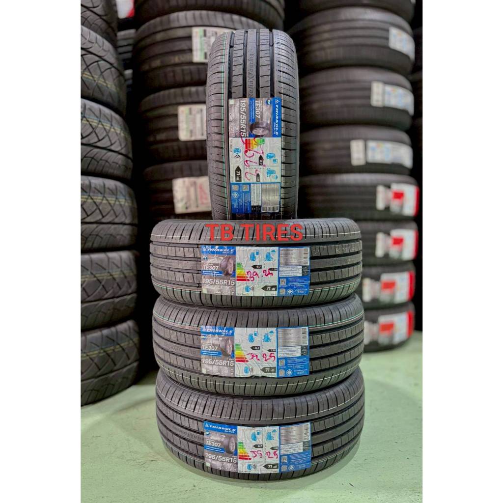 ยางรถยนต์ 195/55R15 TE307 RELIAX TOURING 85V EV // TRIANGLE (ยางใหม่ปี 2025)