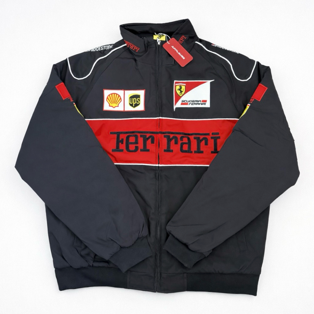 เสื้อแจ็คเก็ต Custom ลาย Ferrari🏎️