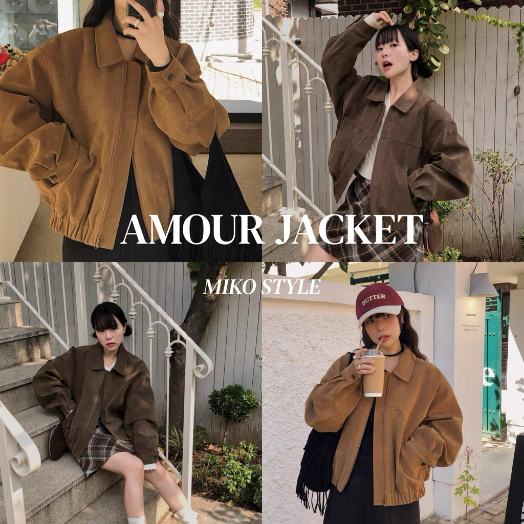 พร้อมส่งจากไทย MIKO STYLE - AMOUR JACKET