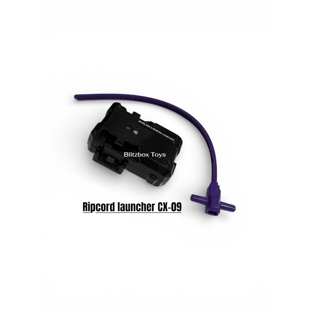 BeyBlade X - New Ripcord Launcher (CX-09) Purple