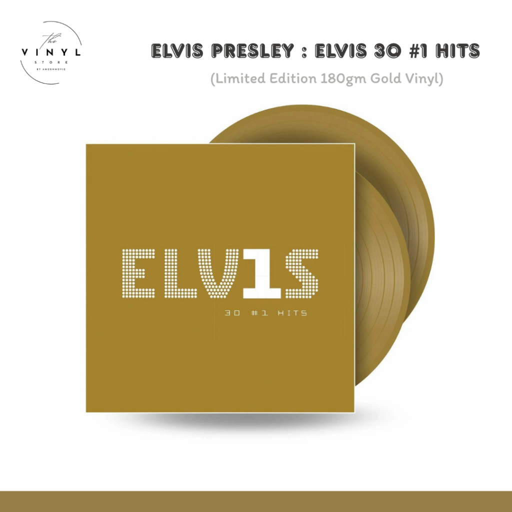 Vinyl Elvis Presley :Elvis 30 #1 Hits (Limited Edition 180gm Gold Vinyl)