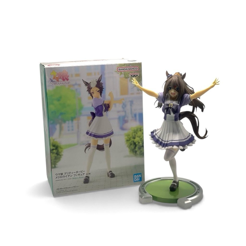 Authentic Uma Musume Pretty Derby Figure Set 2pcs – Mejiro Ryan (Box) + Ikuno Dictus (No Box) second