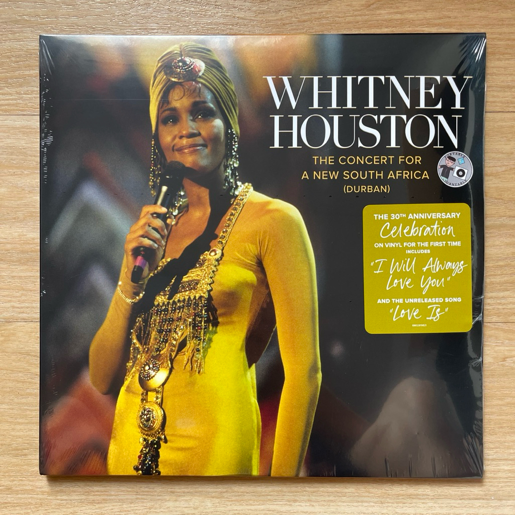 (พร้อมส่ง🔥) แผ่นเสียง Whitney Houston The Concert For A New South Africa Vinyl 2LP มือหนึ่ง ซีล