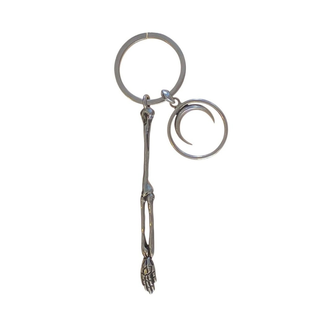 FUXURY X PAINISM ‘MOON BONE’ 925 Key Chain