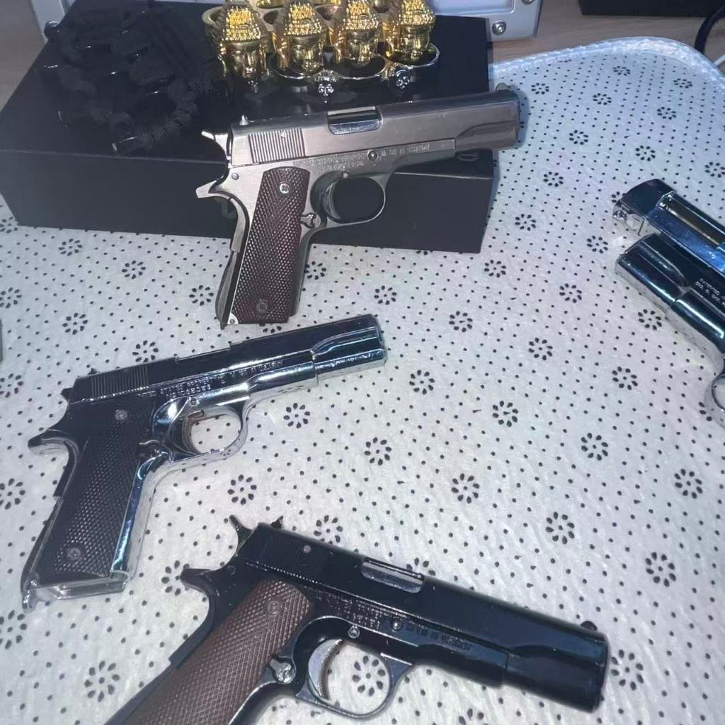 COLT M1911 1:2.05 โมเดลโลหะ ของเล่นสะสมราคาประหยัด สวยไม่แพง #ราคาประหยัด #โมเดลสวย