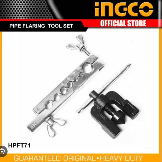 INGCO HPFT71 ชุดบานแฟร์ 5-16 มิลลิเมตร รุ่น HPFT71 (Pipe Flaring Tool Set)