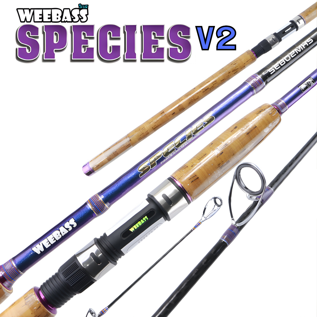 คันเบ็ด WEEBASS SPECIES V2 คันสองท่อน