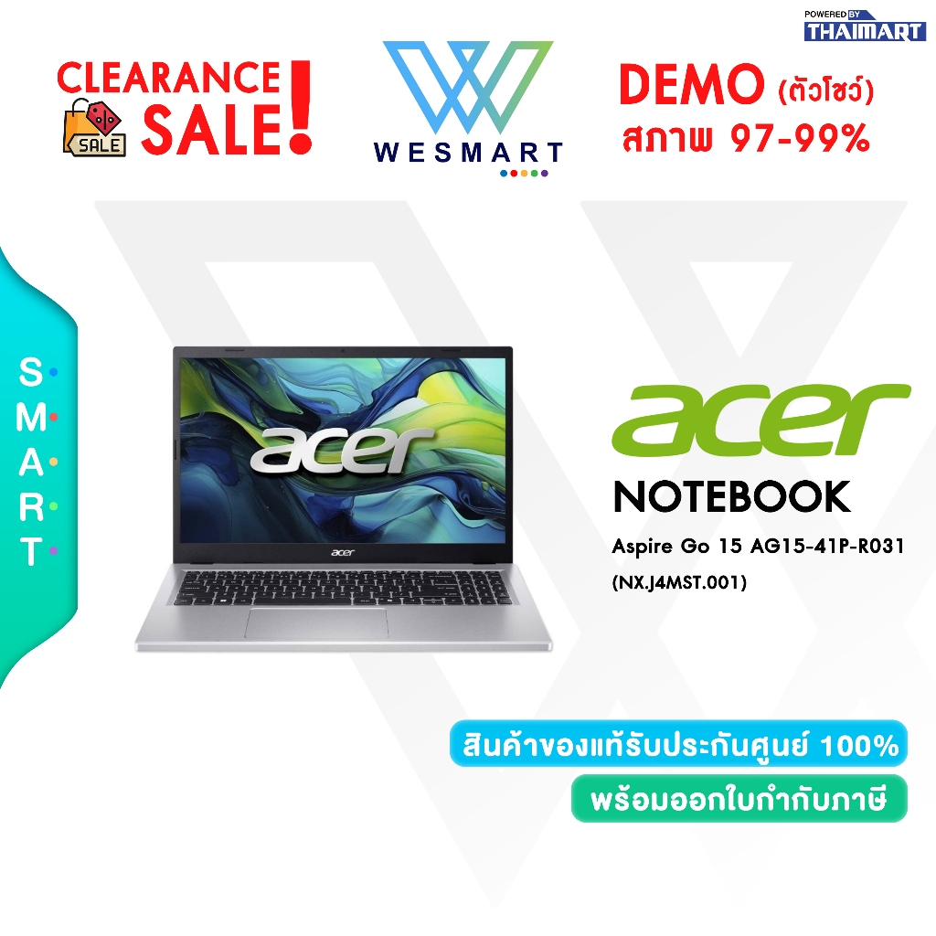 #Demo Acer Aspire Go 15 AG15-41P-R031 (NX.J4MST.001) AMD Ryzen 7/Win 11 Home/MS Office H&S 2021