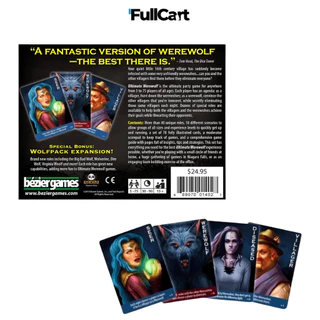 Ultimate Werewolf Deluxe Edition Board Game เกมการ์ด บอร์ดเกม เกมการ์ดหมาป่า แววูฟ เวอร์ชั่นภาษาอังกฤษ By FullCart.