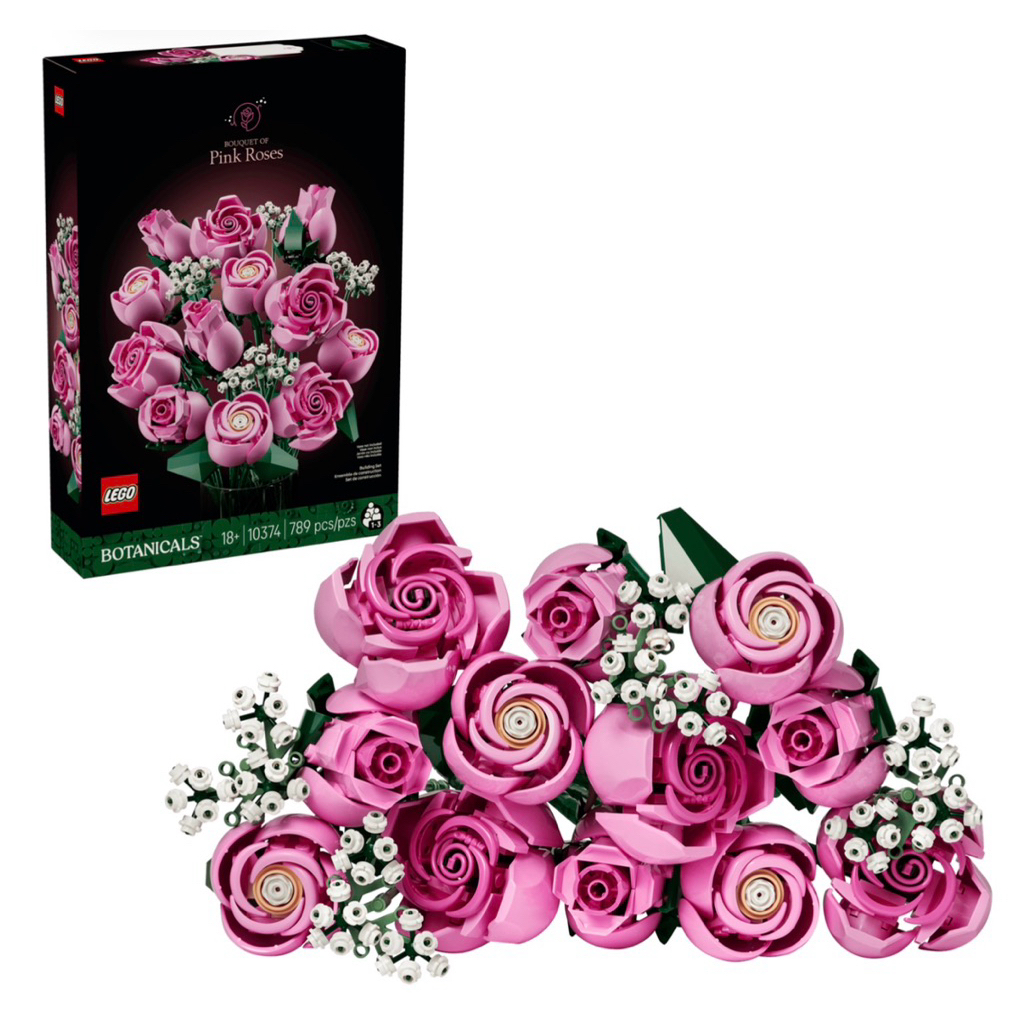 LEGO #10374 Botanicals Bouquet of Pink Roses