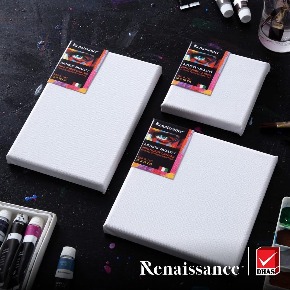 Renaissance Mini Hobby Canvas I เฟรมผ้าใบแคนวาสขนาดพกพารวมแบบ
