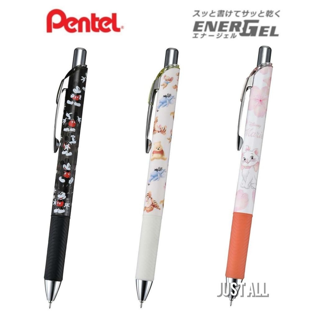 Disney Store × Pentel Energel ปากกาหมึกเจลสีดำ 0.5mm