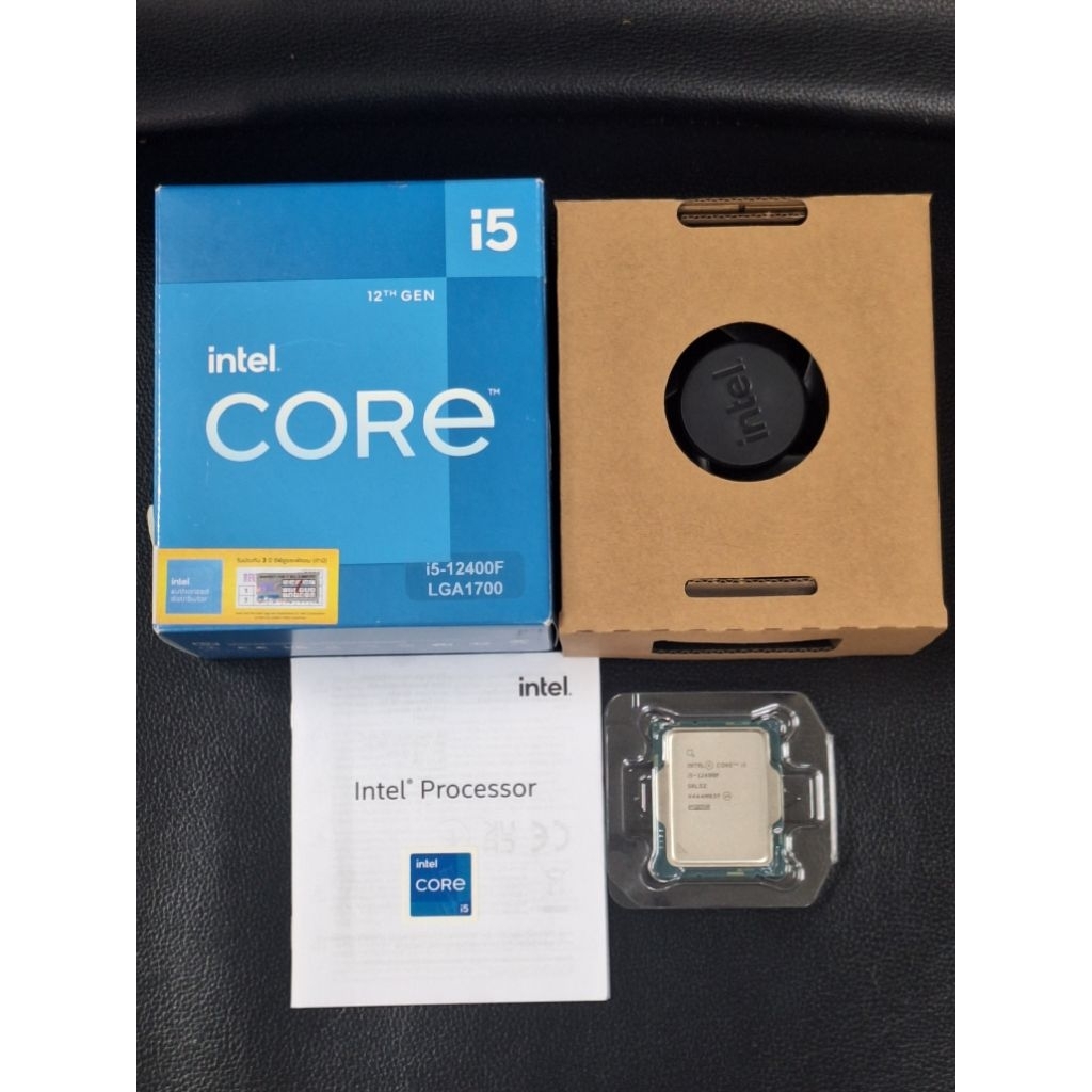 CPU มือ✌️INTEL CORE I5-12400F 2.5 GHz (SOCKET LGA 1700) สภาพดี