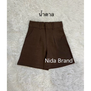 รุ่นฮิต งานป้าย กางเกงขาสั้นตะขอมีหู ผ้าสโนว์สลาฟ ผ้าหนาเนื้อดี