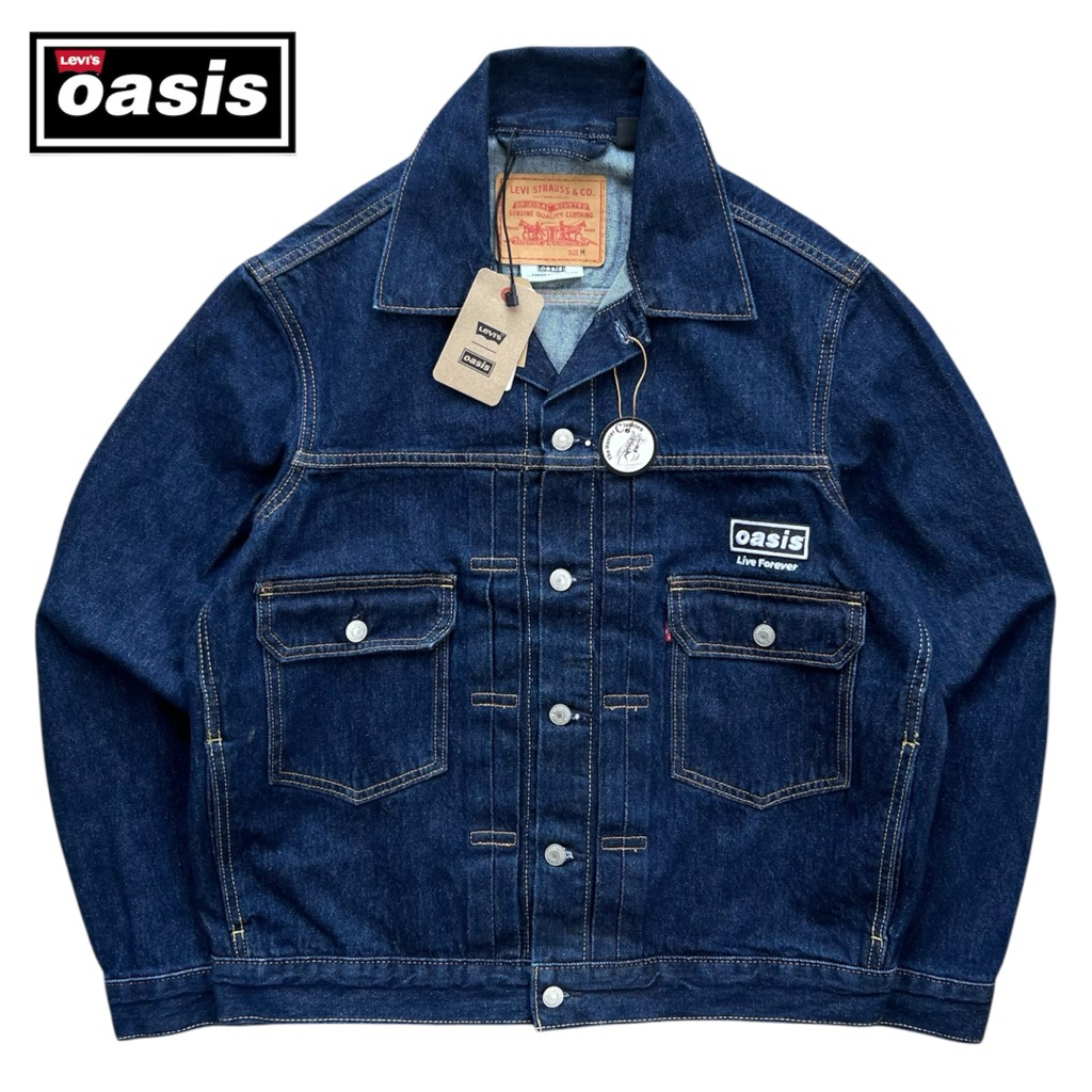 Jacket Levi's X Oasis Type II Trucker Jacket รุ่นลิมิเต็ดอิดิชัน ( ของแท้ 💯 % )