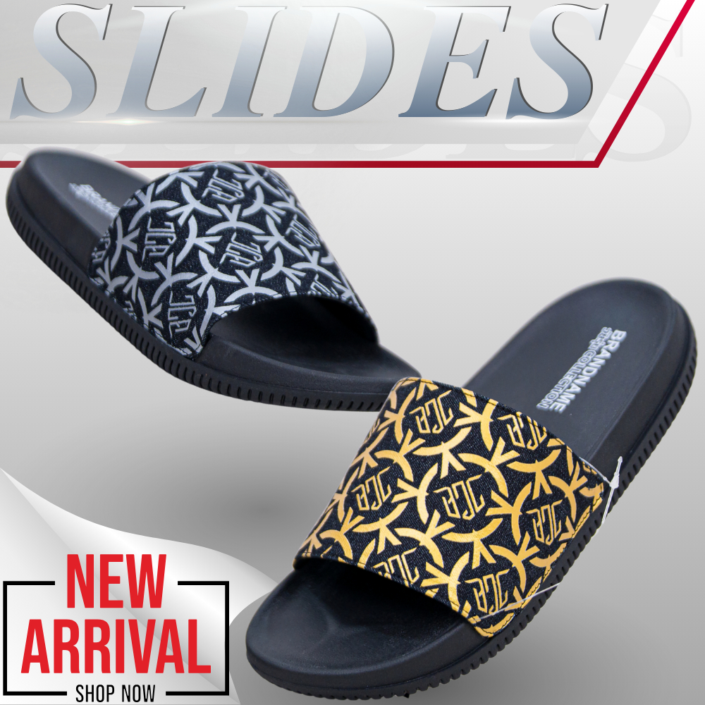 รองเท้า BวC Slides Limited Gold & Silver💛🩶